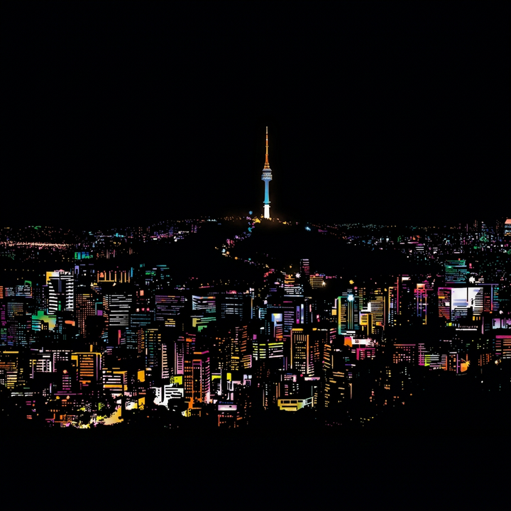 Seoul — the finished artwork