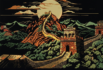 Great Wall of China, finished