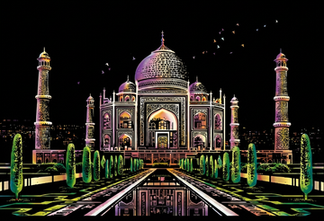Taj Mahal, finished