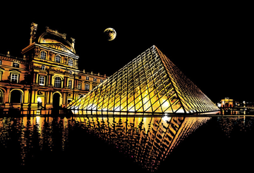 Paris · Louvre, finished