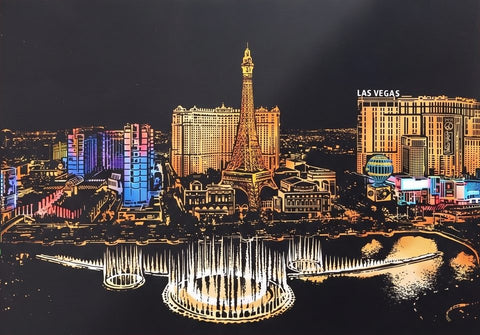 Las Vegas, finished in color