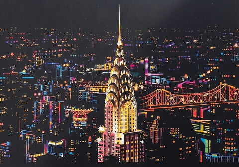 New York, finished in color