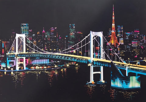 Tokyo, finished in color