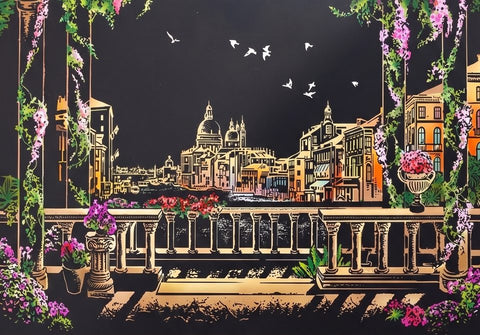 Venice, finished in color